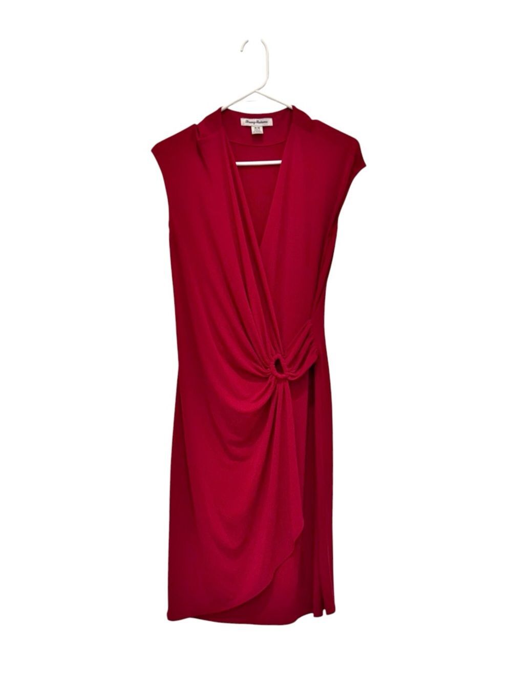 Tommy Bahama Red Faux Wrap Dress